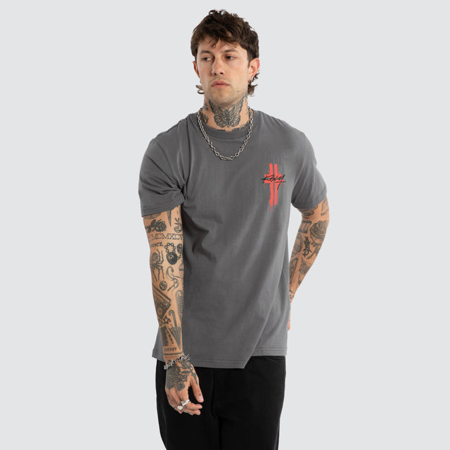Grail Standard Tee Charcoal