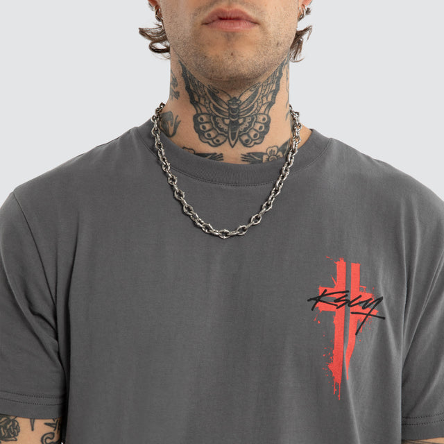 Grail Standard Tee Charcoal