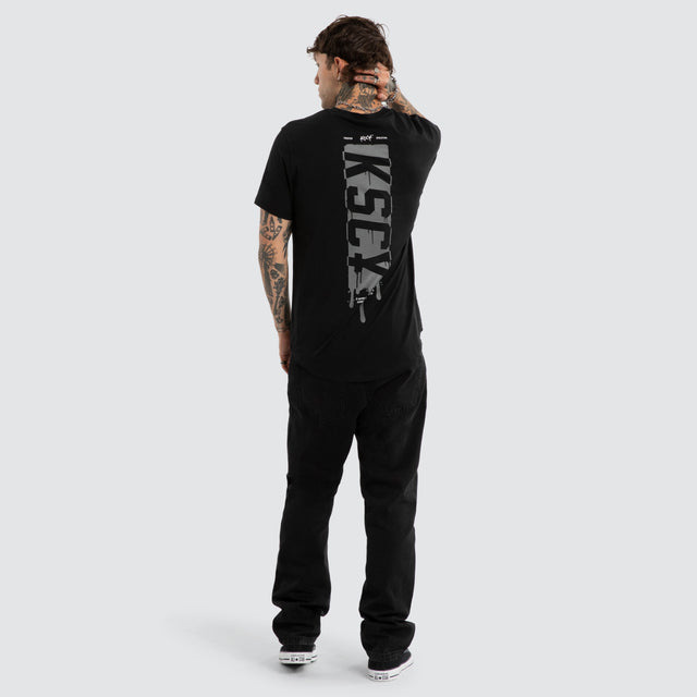 Dream Dual Curved Tee Jet Black/Castle Rock