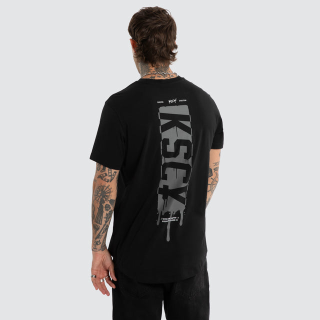 Dream Dual Curved Tee Jet Black/Castle Rock