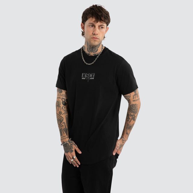 Dream Dual Curved Tee Jet Black/Castle Rock