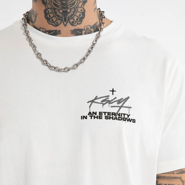 Prodigy Dual Curved Tee Natural White