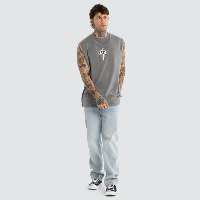 Imperial Relaxed Muscle Steel Grey