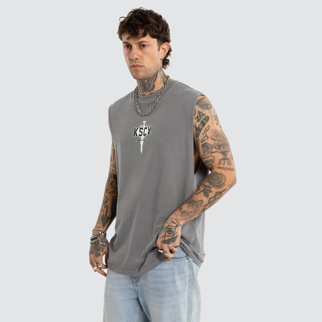 Imperial Relaxed Muscle Steel Grey