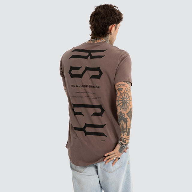 Trapped Dual Curved Tee Iron