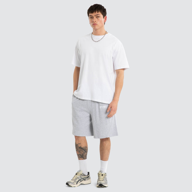 Sink Loopback Basketball Short Grey Marle