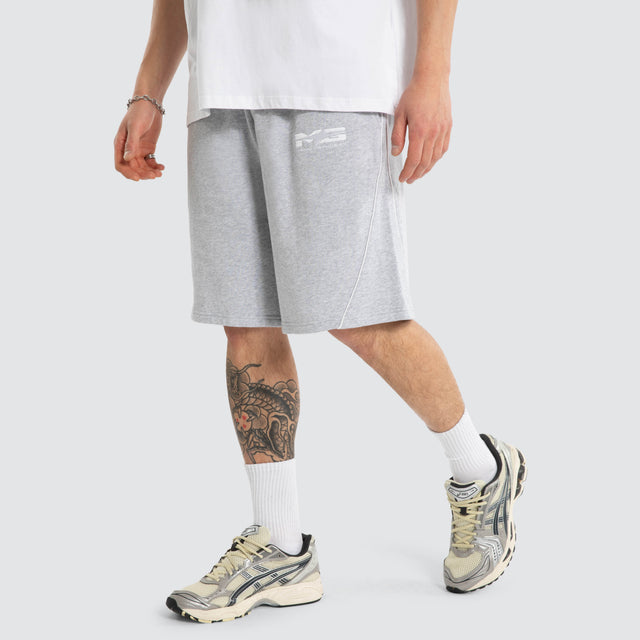 Sink Loopback Basketball Short Grey Marle