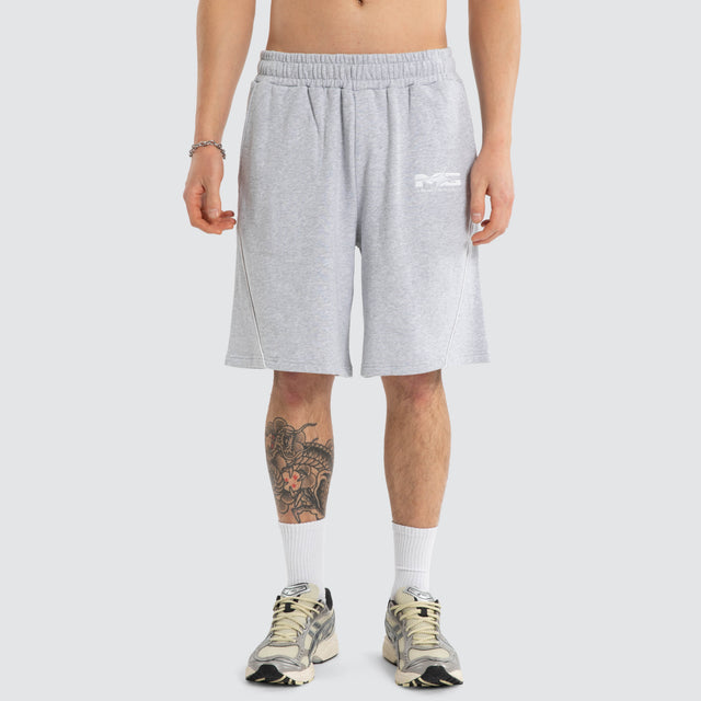 Sink Loopback Basketball Short Grey Marle