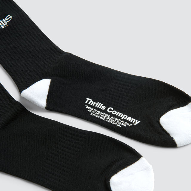 Superblast 3 Pk Socks White/Sea Pine/Black