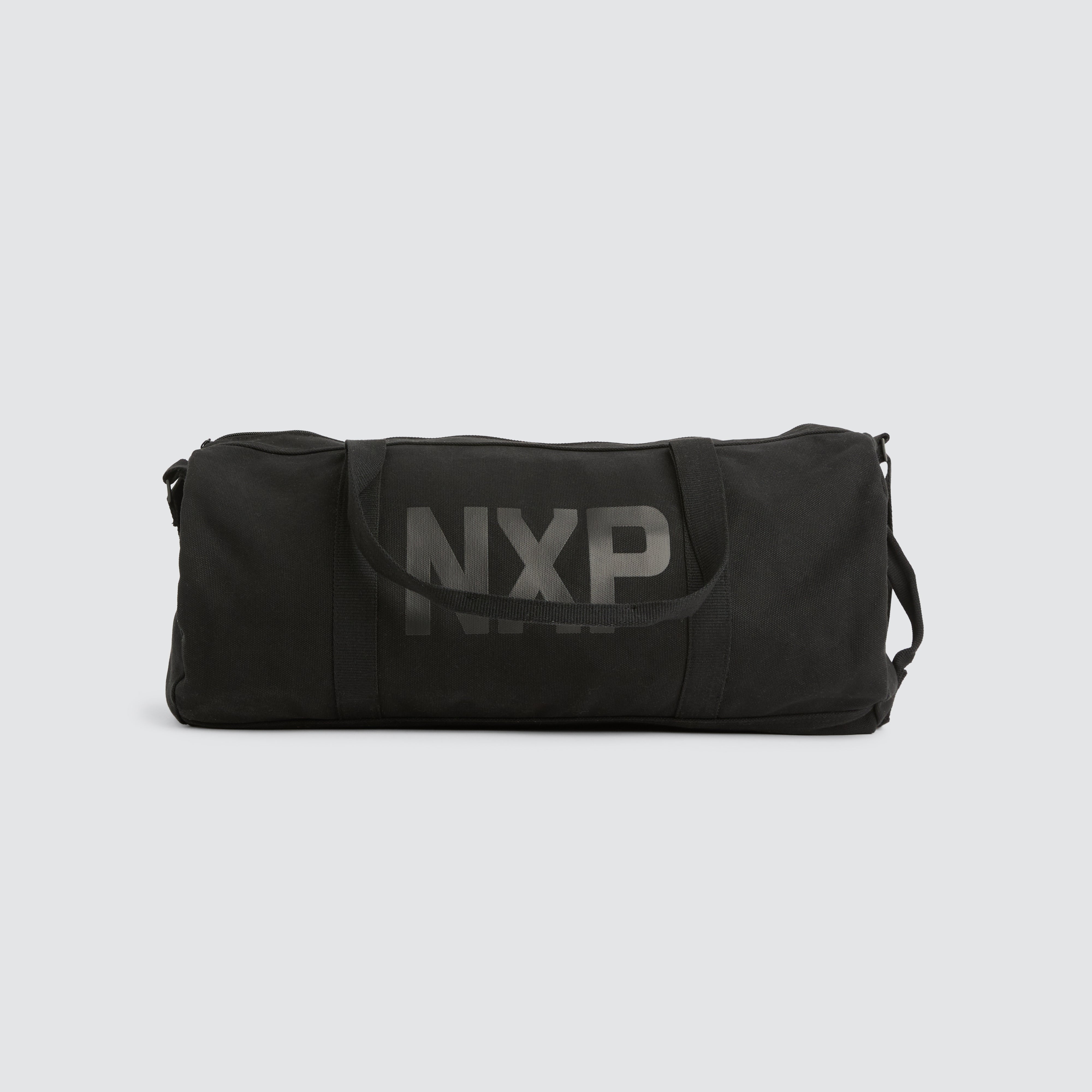 NXP Canvas Duffle Bag Black | Neverland Store