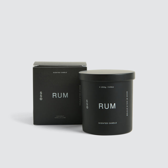 Rum Scented Candle