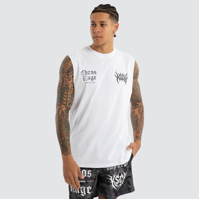 Chaos Rage Relaxed Muscle Optical White