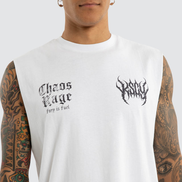 Chaos Rage Relaxed Muscle Optical White