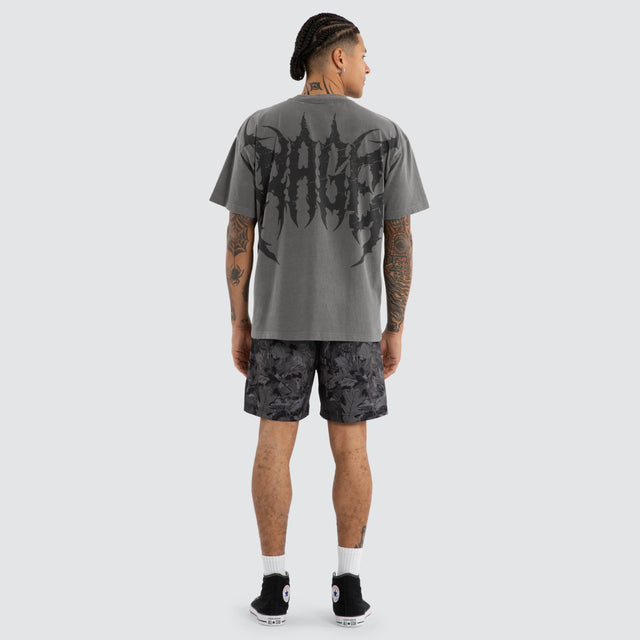 Sandman Pump Cover Raptor Tee Pigment Frost Grey