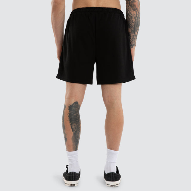 Doom Mesh Short Jet Black
