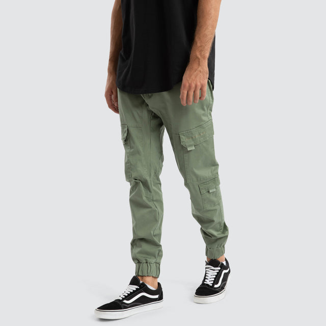 F100 Cargo Jogger Khaki