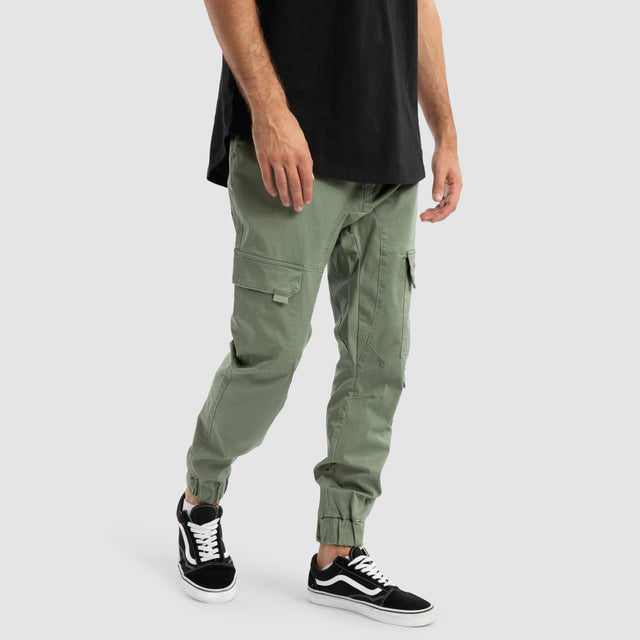 F100 Cargo Jogger Khaki