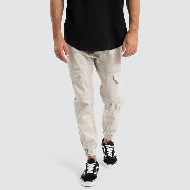 F100 Cargo Jogger Stone