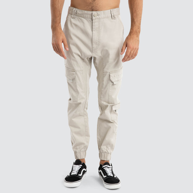 F100 Cargo Jogger Stone