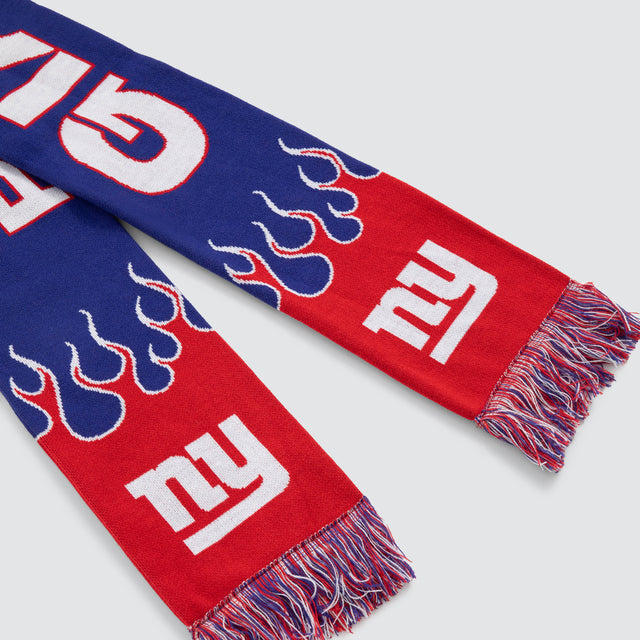 New York Giants NFL Fringe Scarf Dark Blue/Red