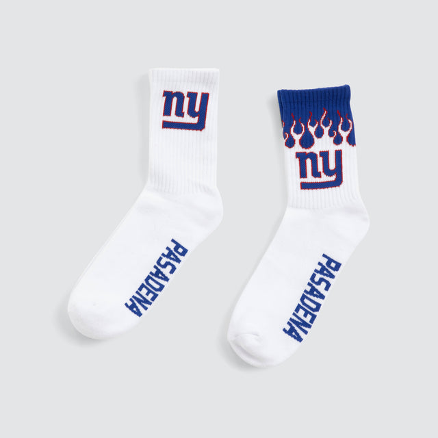 New York Giants NFL 2 Pack Socks White/Dark Blue