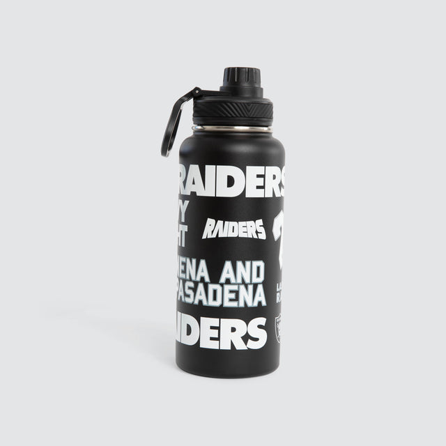 Las Vegas Raiders NFL Multi Drink Bottle Jet Black