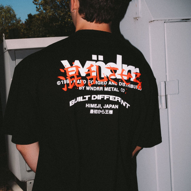 Forged Heavy Weight Tee Black