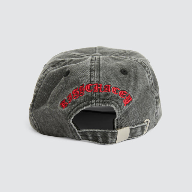 Descend Cap Washed Black