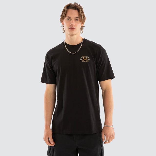 Hitch Short Sleeve Tee Black