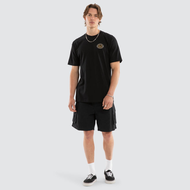 Hitch Short Sleeve Tee Black