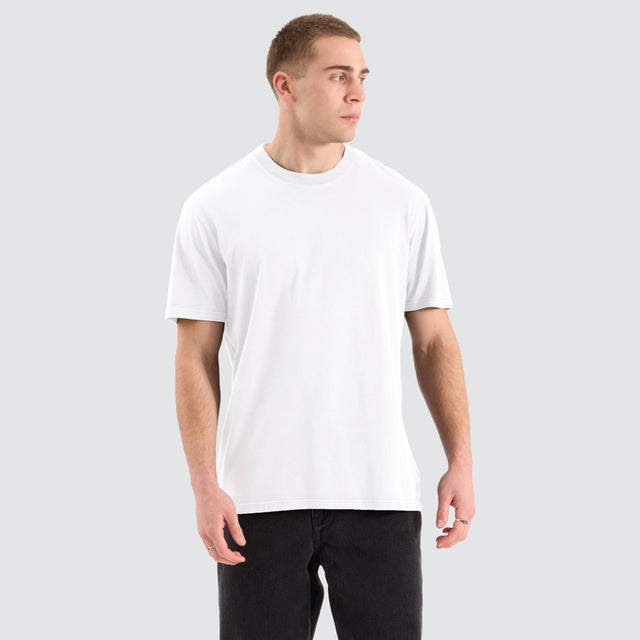 Lincoln Relaxed T-Shirt White