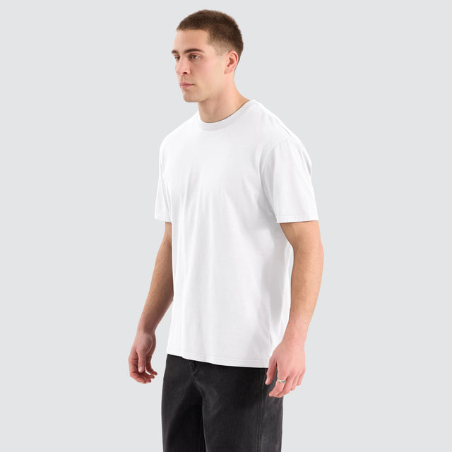 Lincoln Relaxed T-Shirt White