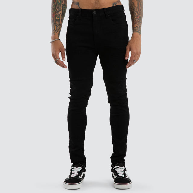 K1 Super Skinny Fit Jeans Black