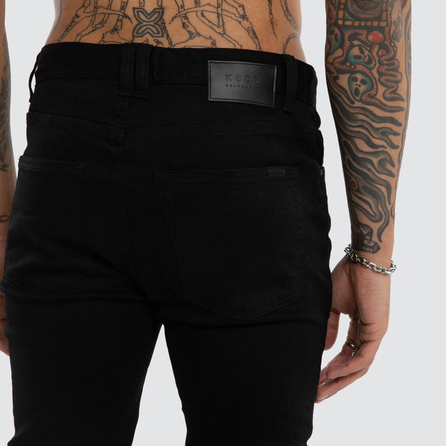 K1 Super Skinny Fit Jeans Black