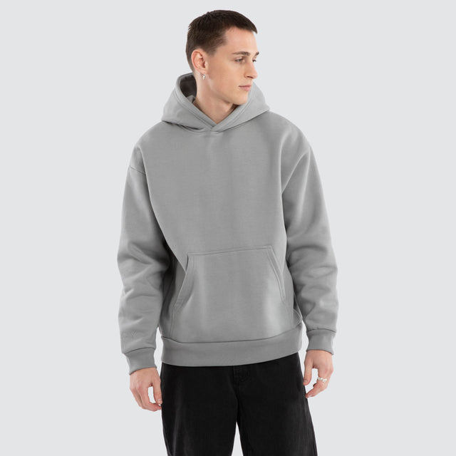 Weyburn Relaxed Hoodie Pigment Ultimate Grey