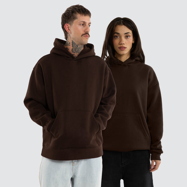 Weyburn Hoodie Dark Chocolate