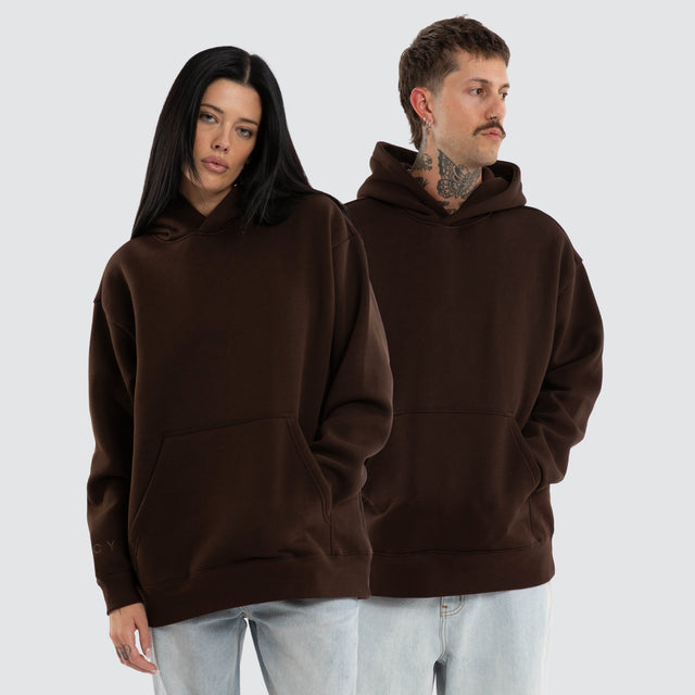 Weyburn Hoodie Dark Chocolate