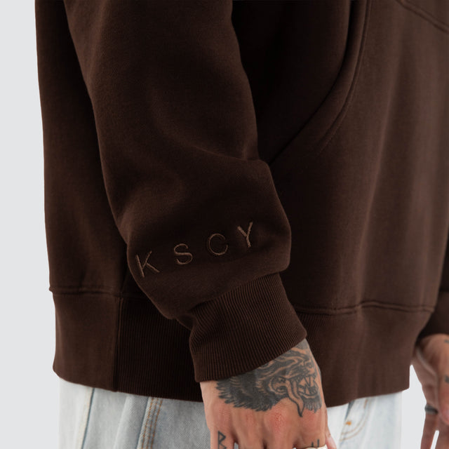 Weyburn Hoodie Dark Chocolate