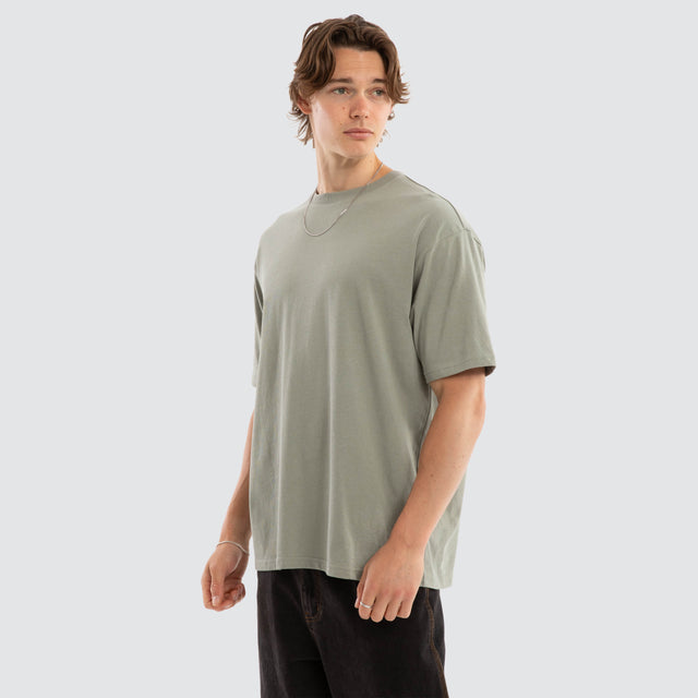 Brooks Box Fit Tee Shadow