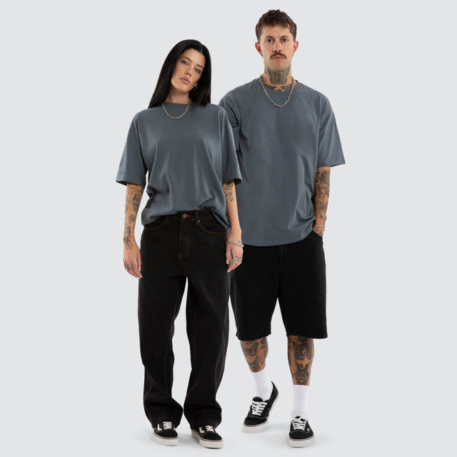 Brooks Box Fit Tee Stormy Weather