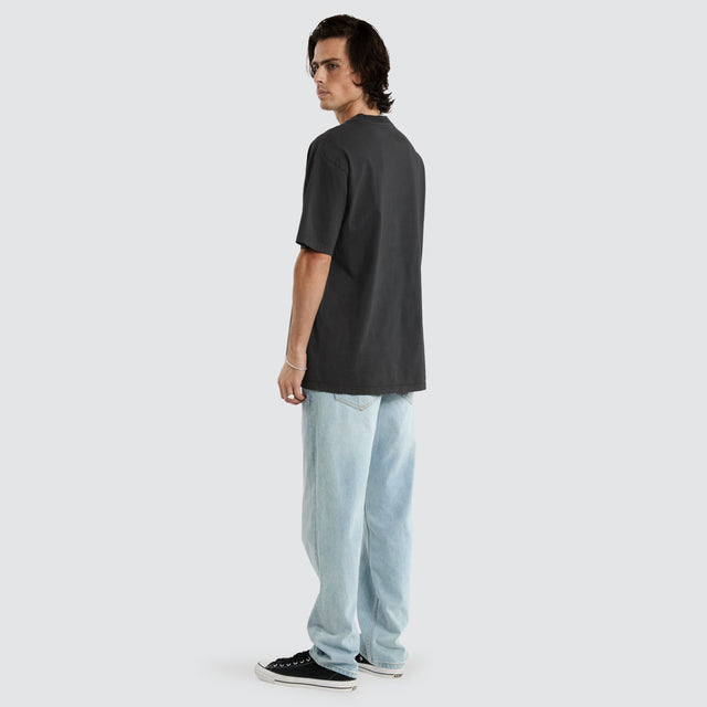Brooks Box Fit Tee Asphalt