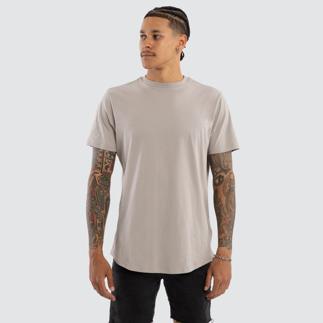 Prairie Dual Curved Tee Paloma