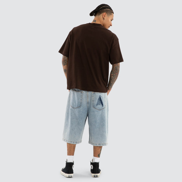 Havre Street Tee Dark Chocolate