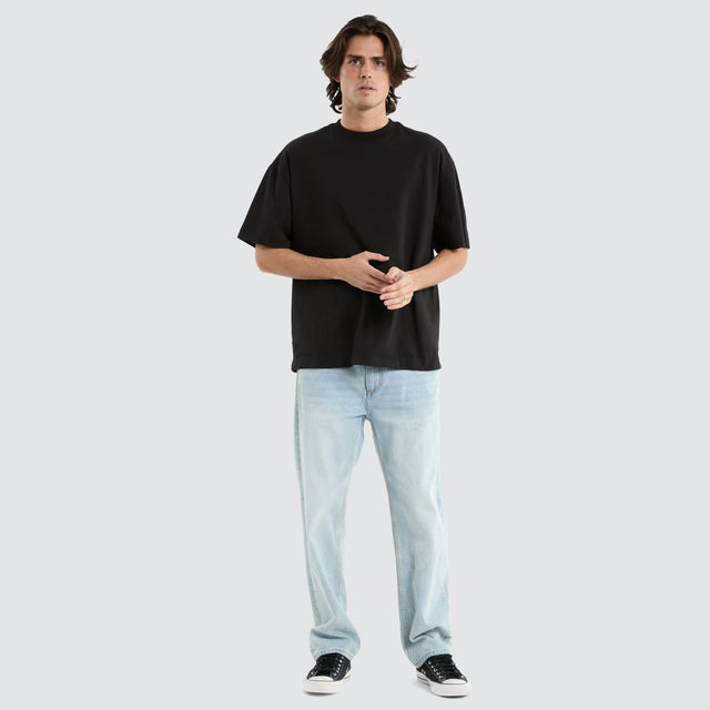 Havre Heavy Street Tee Jet Black