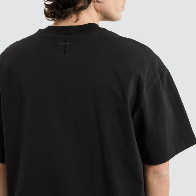 Havre Heavy Street Tee Jet Black