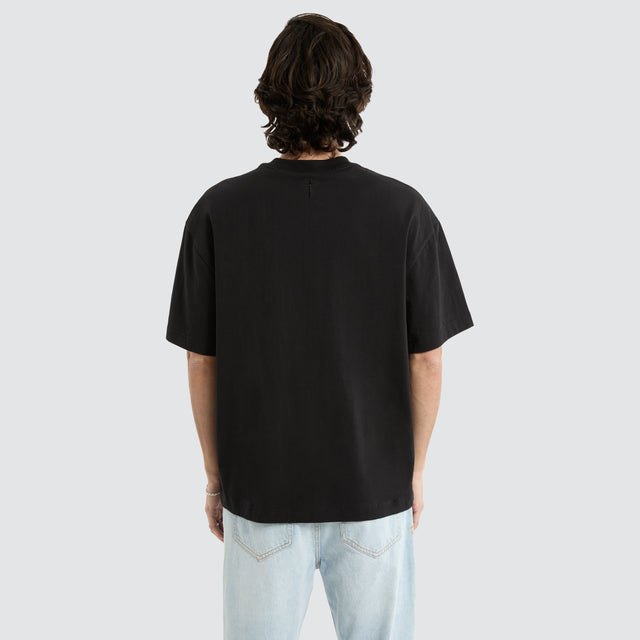 Havre Heavy Street Tee Jet Black