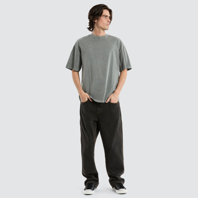 Havre Heavy Tee Pigment Steel Grey