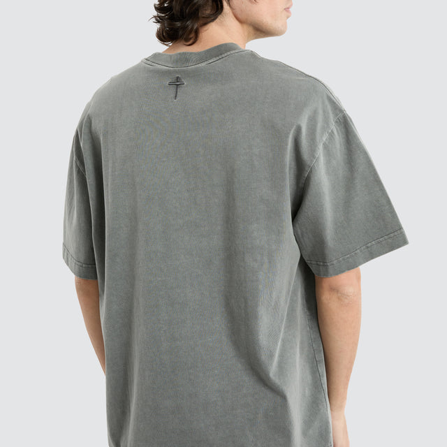 Havre Heavy Tee Pigment Steel Grey