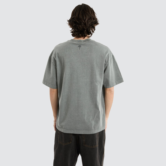 Havre Heavy Tee Pigment Steel Grey