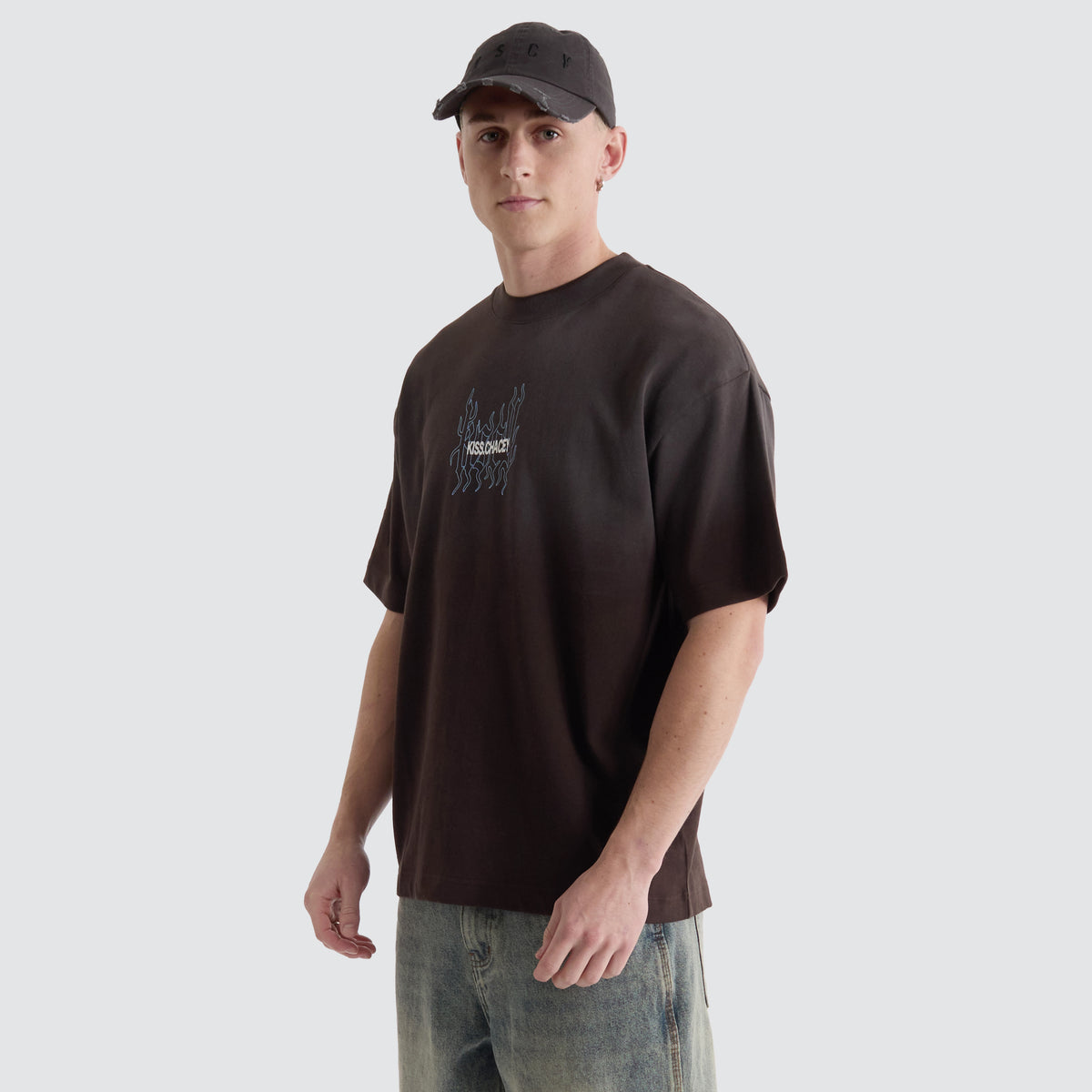 KSCY Souled Street Tee in Dark Chocolate Brown Neverland Store